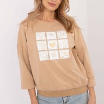 Bluzka Model CLM-BZ-1268.67 Camel – Factory Price