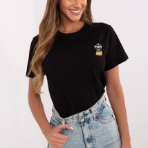 Tshirt Damski Model CLM-TS-1663.96 Black – Factory Price