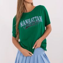 T-shirt Damski Model CLM-TS-0023.94 Green – Factory Price