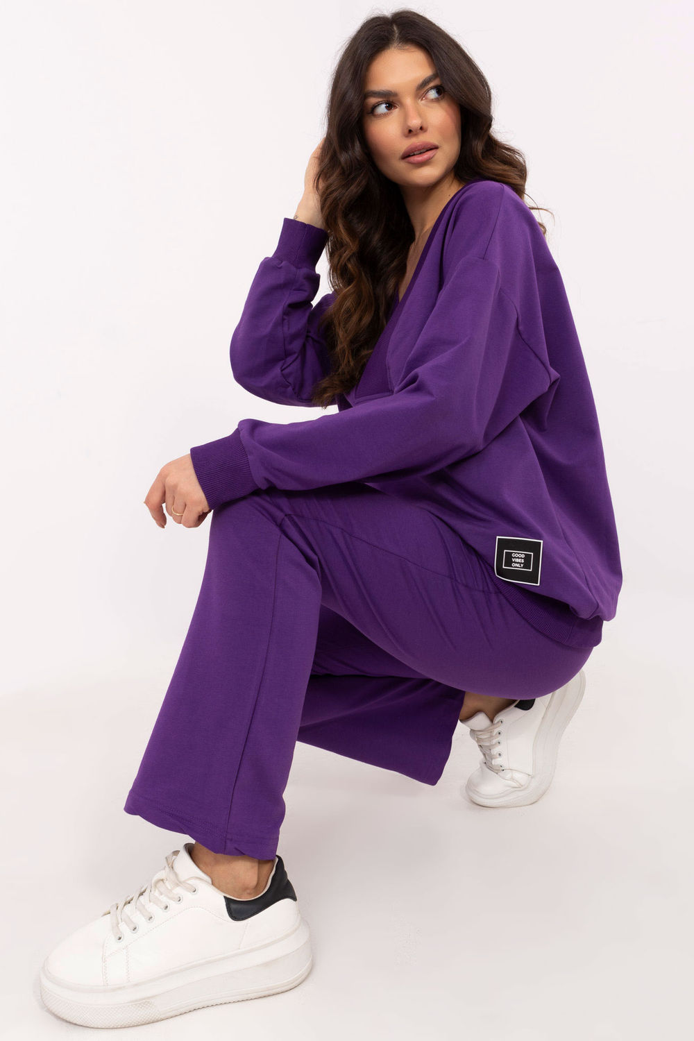 Spodnie Komplet Model EM-KMPL-846.97 Dark Violet - Factory Price - obrazek 3