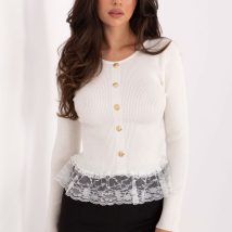 Sweter Damski Model PM-SW-YIS1027.85 Ecru – Factory Price