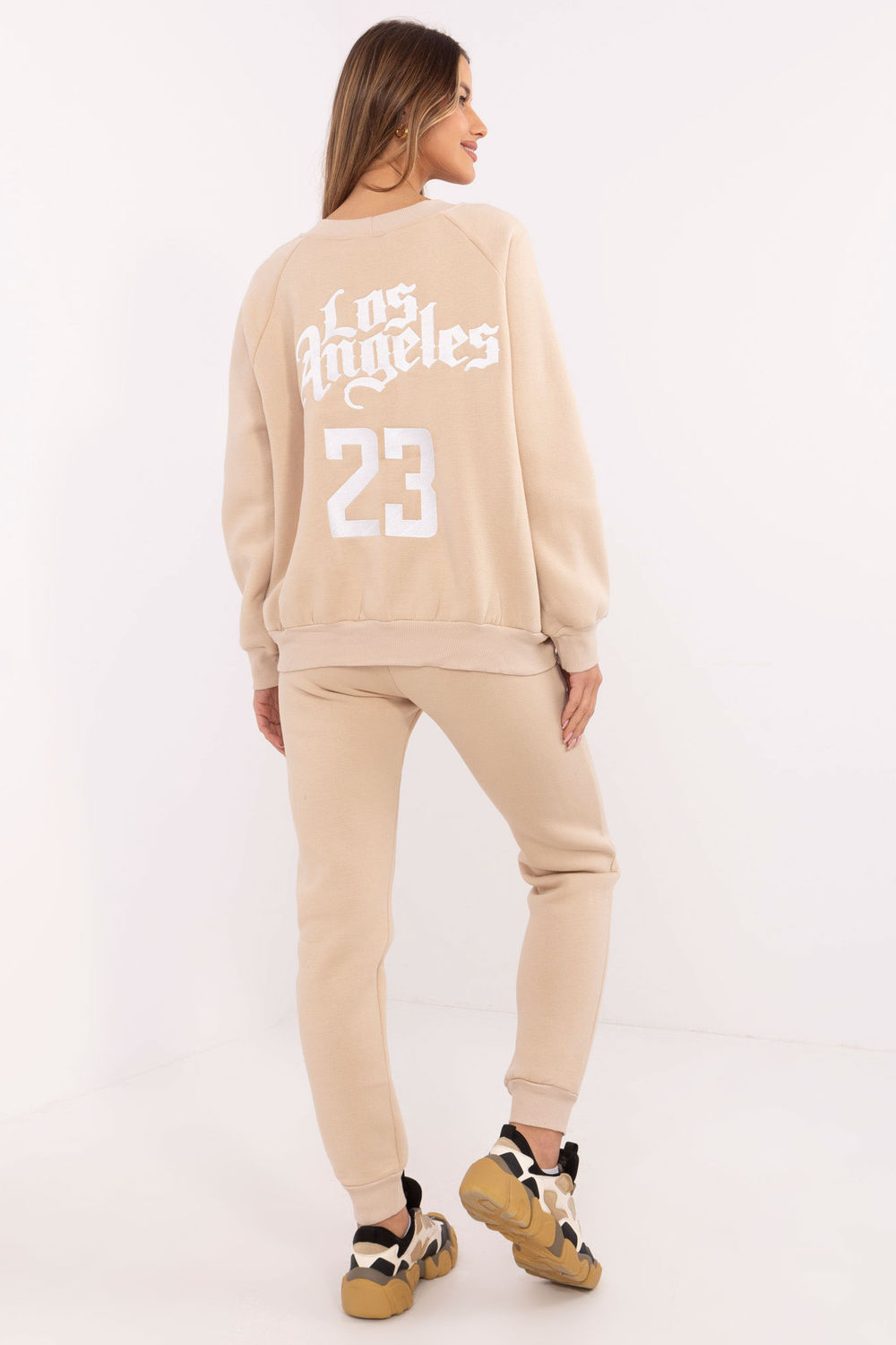 Spodnie Komplet Model EM-KMPL-890.13P Beige - Factory Price - obrazek 4