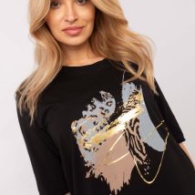 Bluzka Model CLM-BZ-0119.36 Black – Factory Price