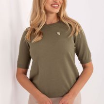 Sweter Damski Model PM-SW-Y2508.33 Khaki – Factory Price