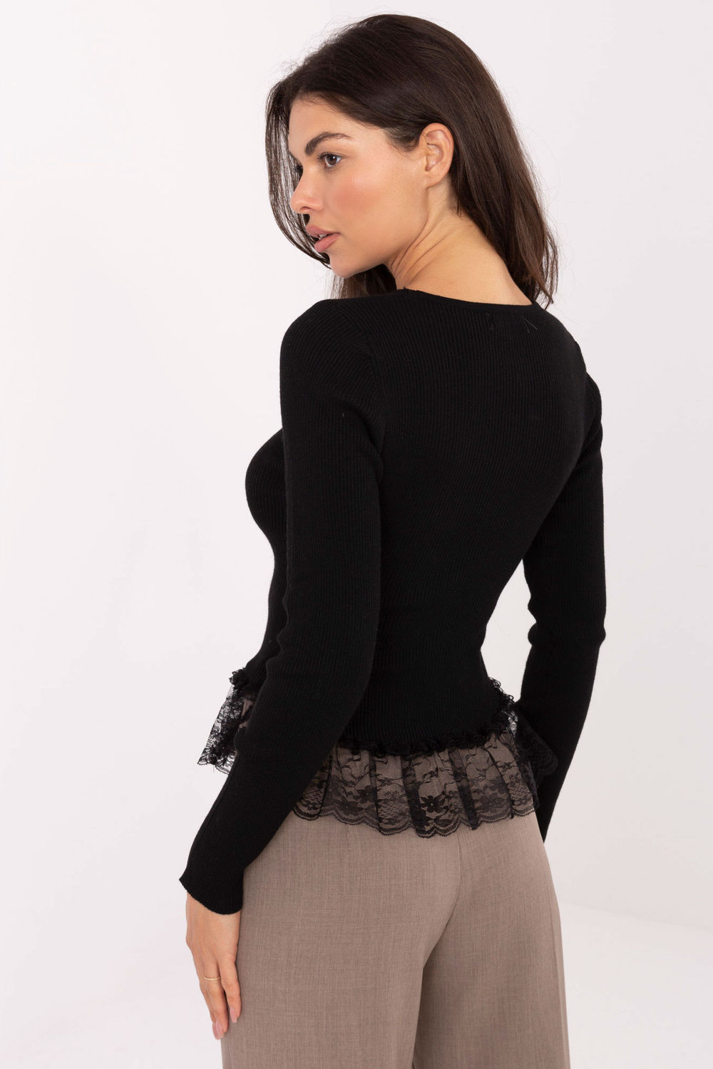 Sweter Damski Model PM-SW-YIS1027.85 Black - Factory Price - obrazek 4