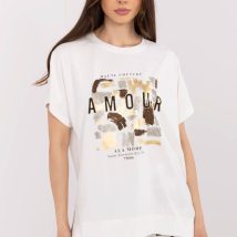 Bluzka Model CLM-BZ-1701.81 Ecru – Factory Price