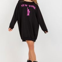 Bluza Damska Model VI-BL-3212.15X Black/Pink – Factory Price