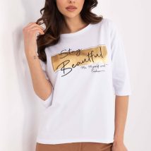 Bluzka Model CLM-BZ-0013.71 White – Factory Price