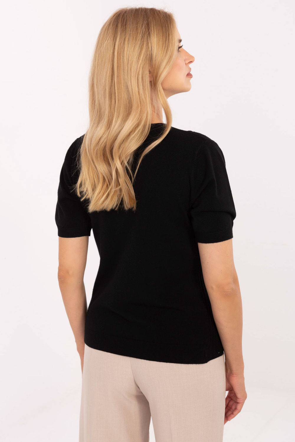 Sweter Damski Model PM-SW-PM-5053.39 Black - Factory Price - obrazek 4