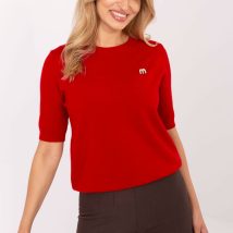 Sweter Damski Model PM-SW-Y2508.33 Red – Factory Price