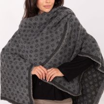 Sweter Ponczo Model AT-PN-7661.89 Dark Grey – Factory Price