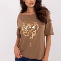 Bluzka Model CLM-BZ-1700.88 Light Brown – Factory Price