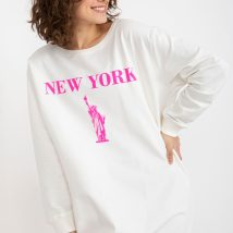 Bluza Damska Model VI-BL-3212.15X White/Pink – Factory Price