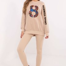 Spodnie Komplet Model EM-KMPL-850.08 Beige – Factory Price