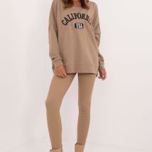 Spodnie Komplet Model EM-KMPL-852.12X Dark Beige – Factory Price