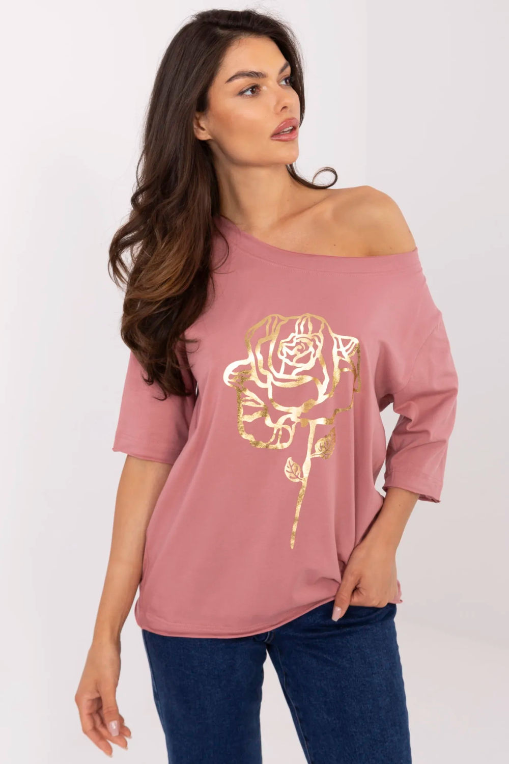 Bluzka Model CLM-BZ-1700.88 Dark Pink - Factory Price