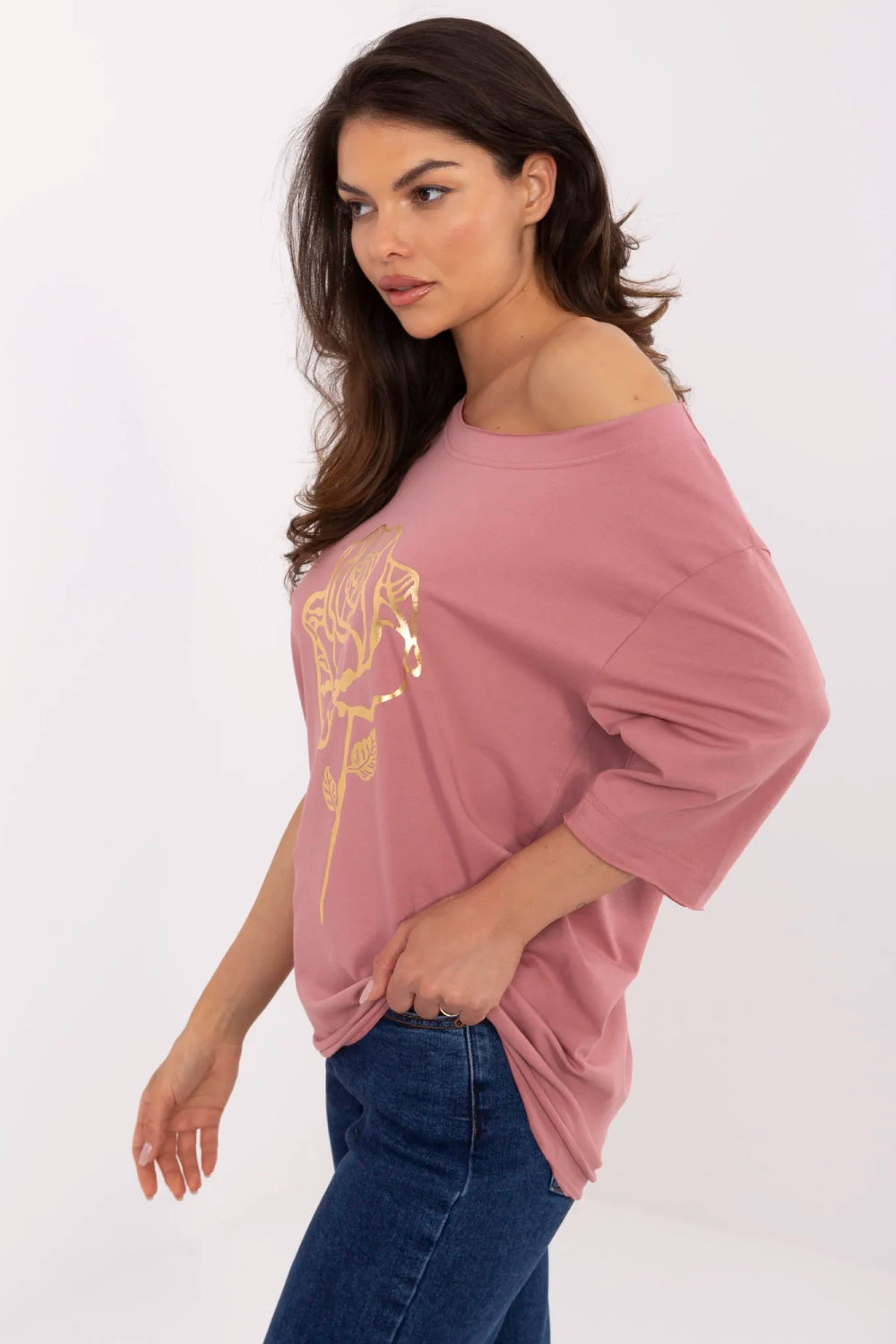 Bluzka Model CLM-BZ-1700.88 Dark Pink - Factory Price - obrazek 3