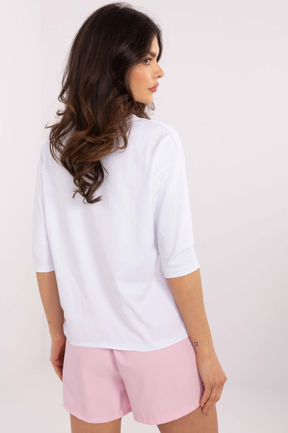 Bluzka Model CLM-BZ-0016.84 White - Factory Price - obrazek 4