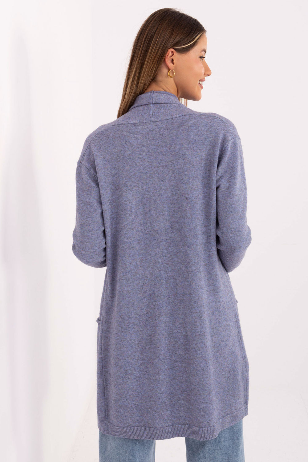 Sweter Kardigan Model PM-SW-8307.03 Light Violet - Factory Price - obrazek 4