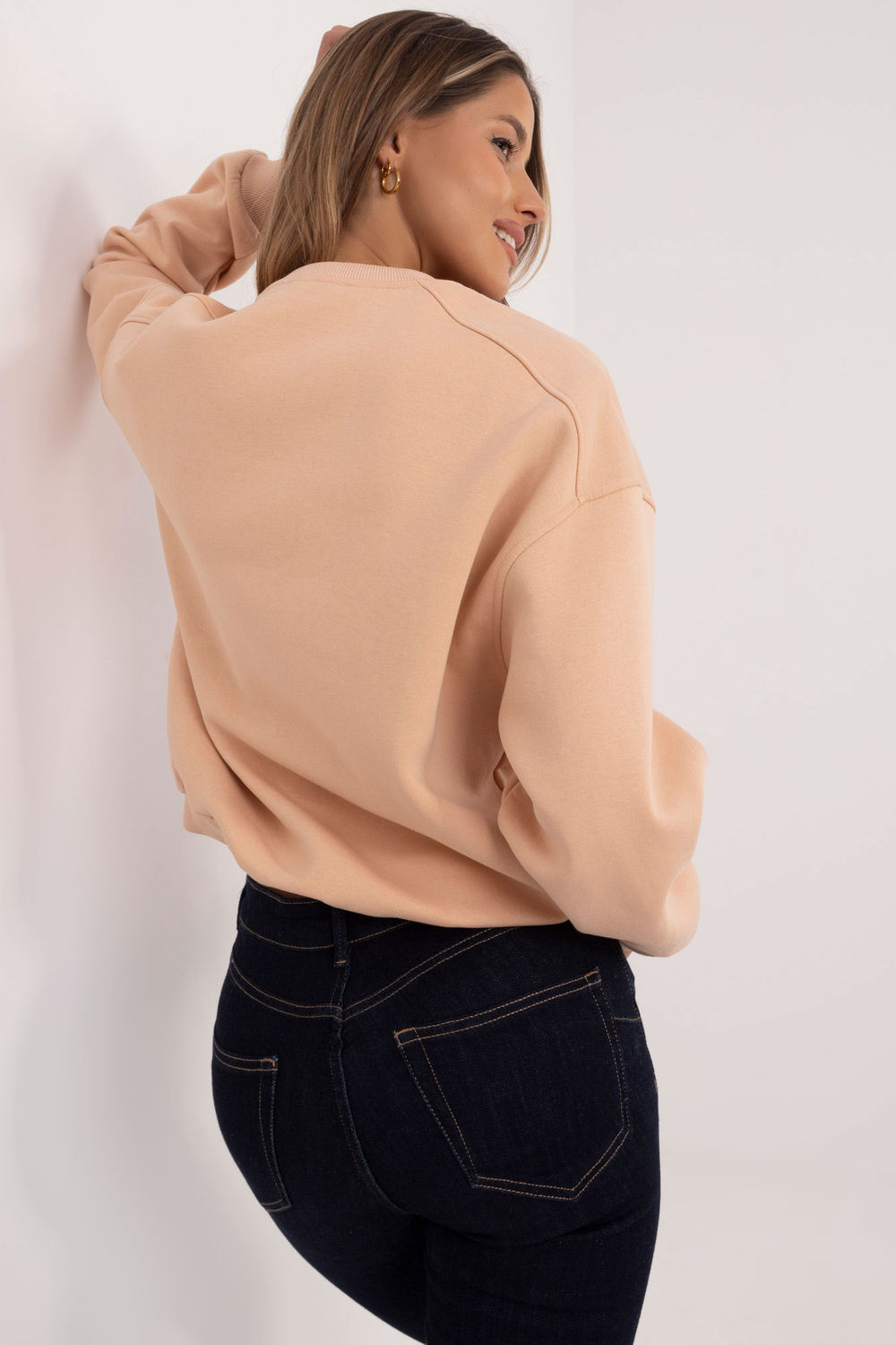 Bluza Damska Model CLM-BL-1280.22 Camel - Factory Price - obrazek 4