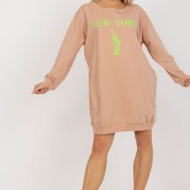 Bluza Damska Model VI-BL-3212.15X beige/Green – Factory Price