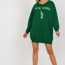 Bluza Damska Model VI-BL-3212.15X Dark Green – Factory Price