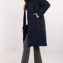Kurtka Damska Model SK-KR-HH-2405.84P Navy – Factory Price