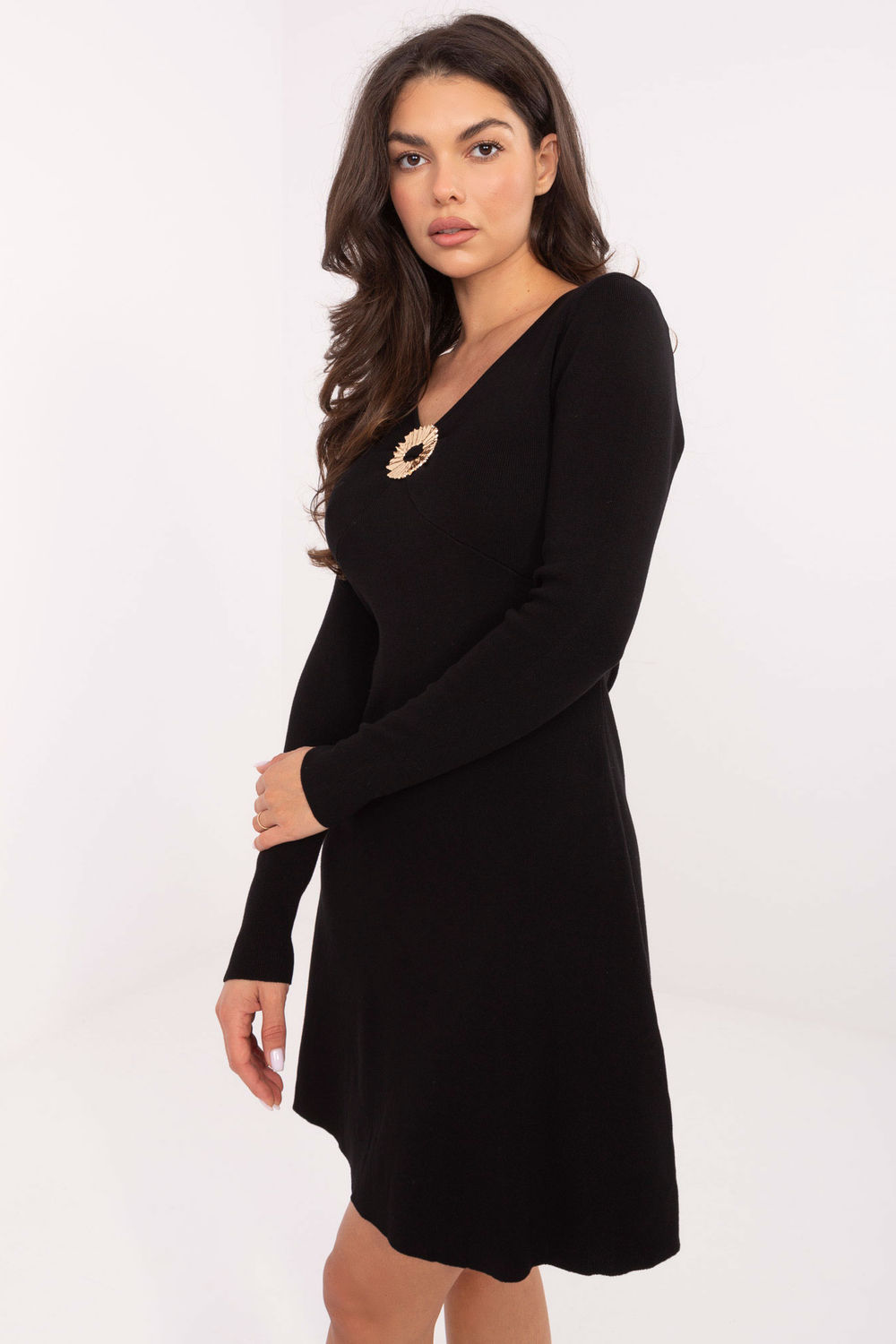 Sukienka Model PM-SK-DF61033.58 Black - Factory Price - obrazek 3