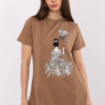 Bluzka Model CLM-BZ-1702.89 Light Brown – Factory Price