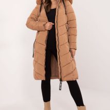 Kurtka Damska Model SK-KR-HH-2405.61P Camel – Factory Price