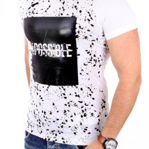 Tshirt Męski Model 17179 White – YourNewStyle