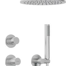 Zestaw prysznicowy podtynkowy z głowicą prysznicową