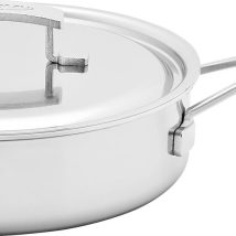 DEMEYERE INDUSTRY 5 Patelnia głęboka 2H z pokrywką 24 cm