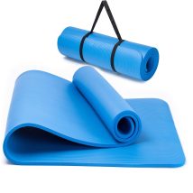 MATA GIMNASTYCZNA DO ĆWICZEŃ JOGI PILATESU FITNESS KARIMATA GRUBA NBR DUŻA