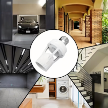 Oprawka Gniazdo Żarówki z Czujnikiem Ruchu 360° Gwint E27 60W Sensor Oprawa