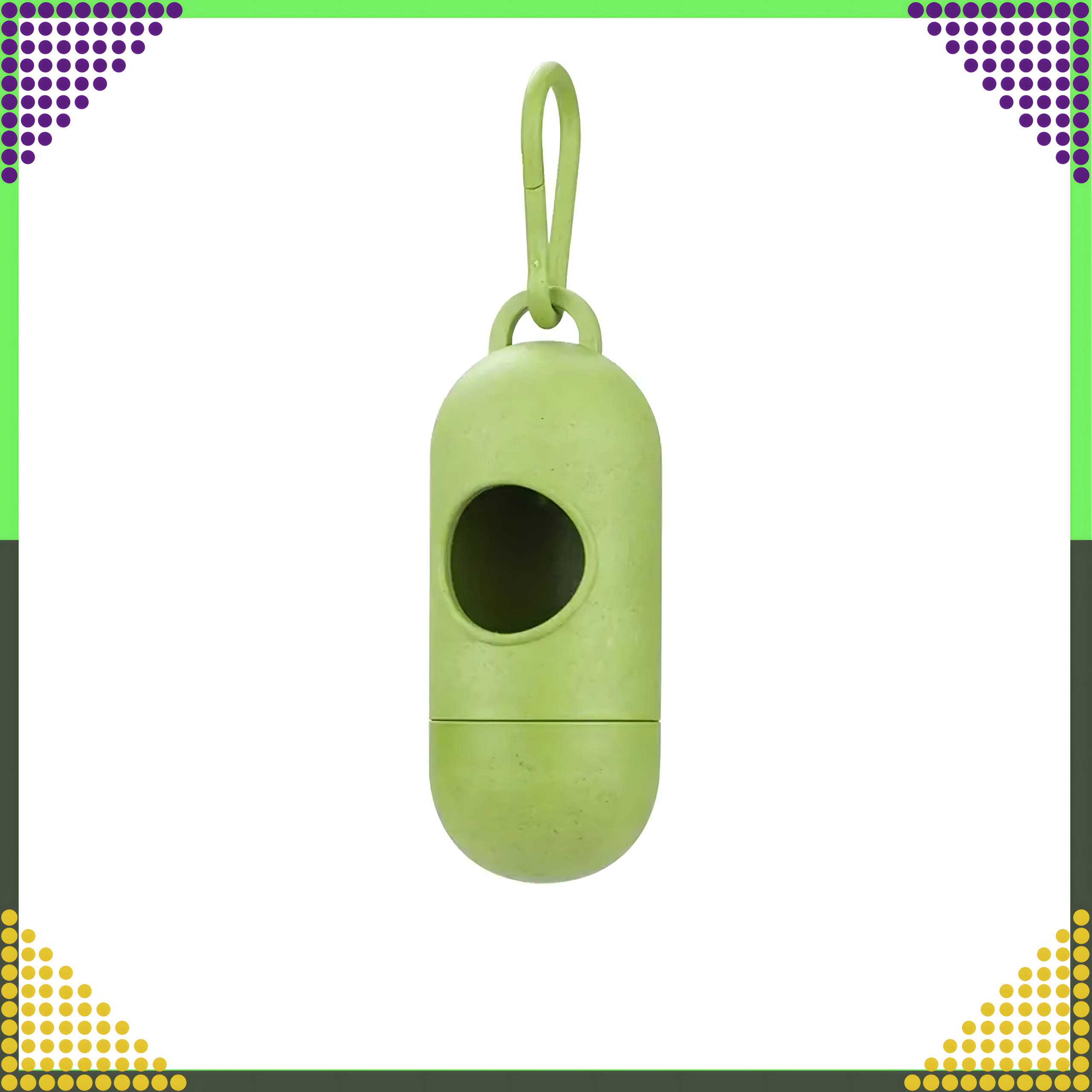 Etui Pojemnik Pudełko na Woreczki Worki na Psie Odchody Kupy Uniwersalne - obrazek 4