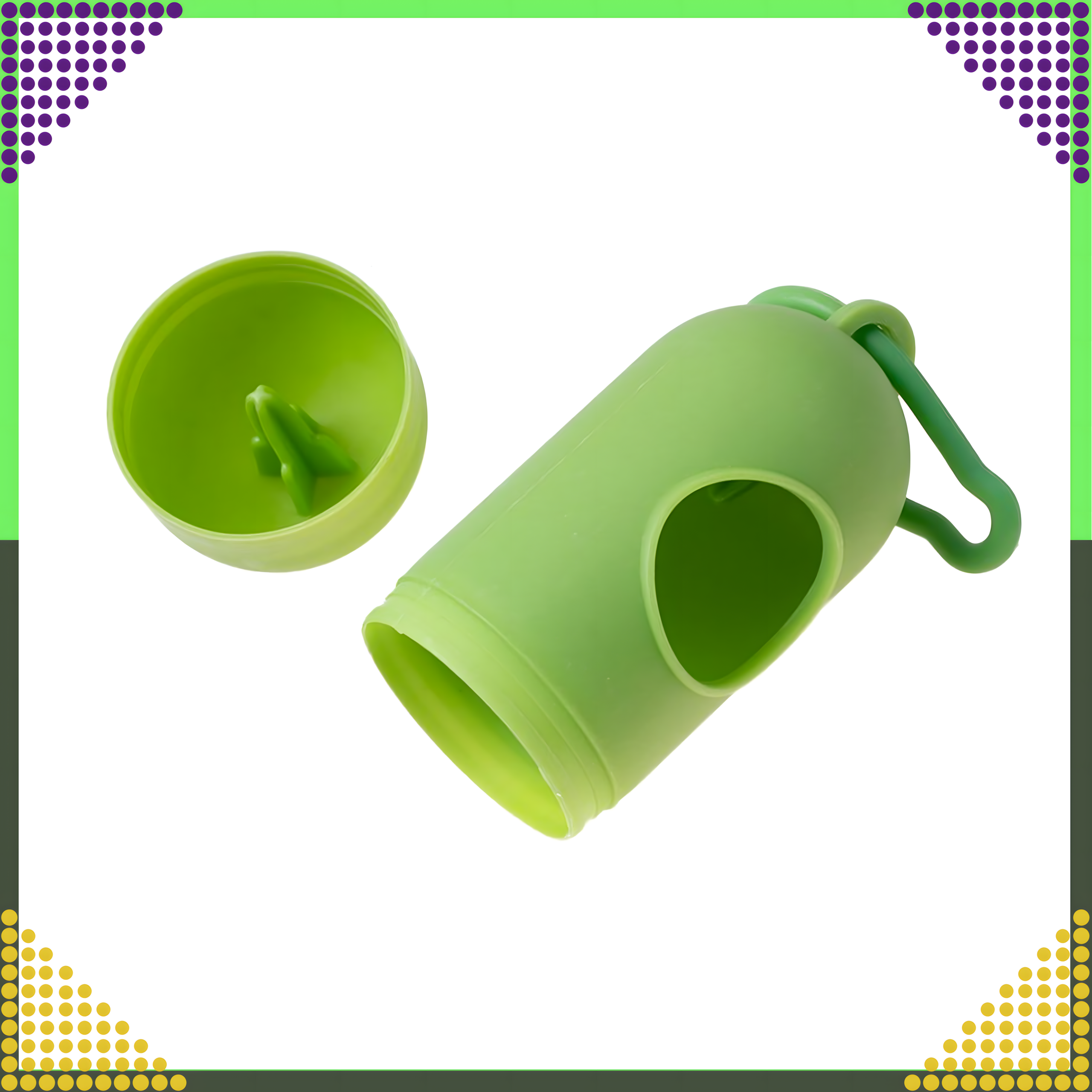 Etui Pojemnik Pudełko na Woreczki Worki na Psie Odchody Kupy Uniwersalne - obrazek 6