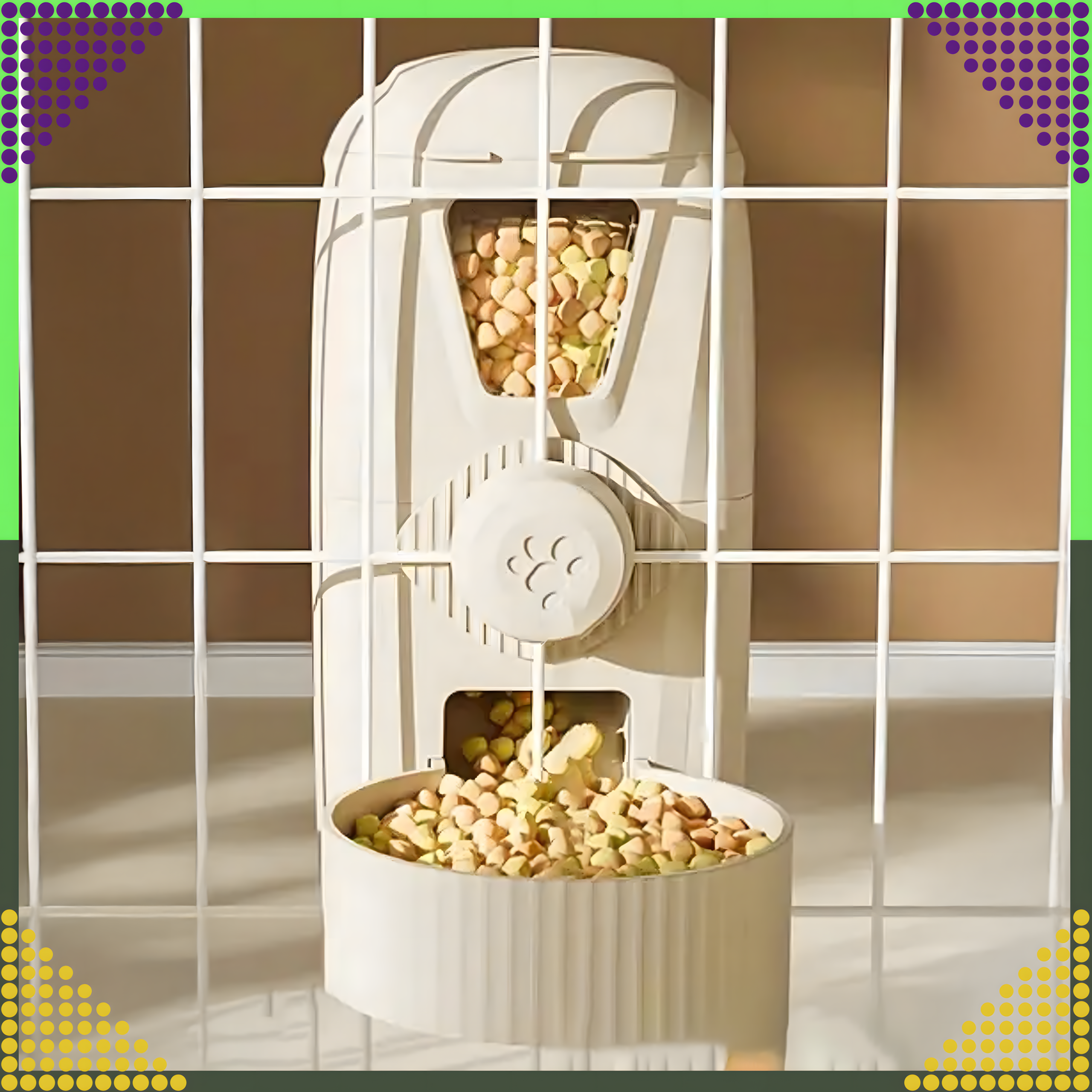 Automatyczny Dozownik Podajnik Karmy Wiszący Wody dla Królika PSa Kota 1L