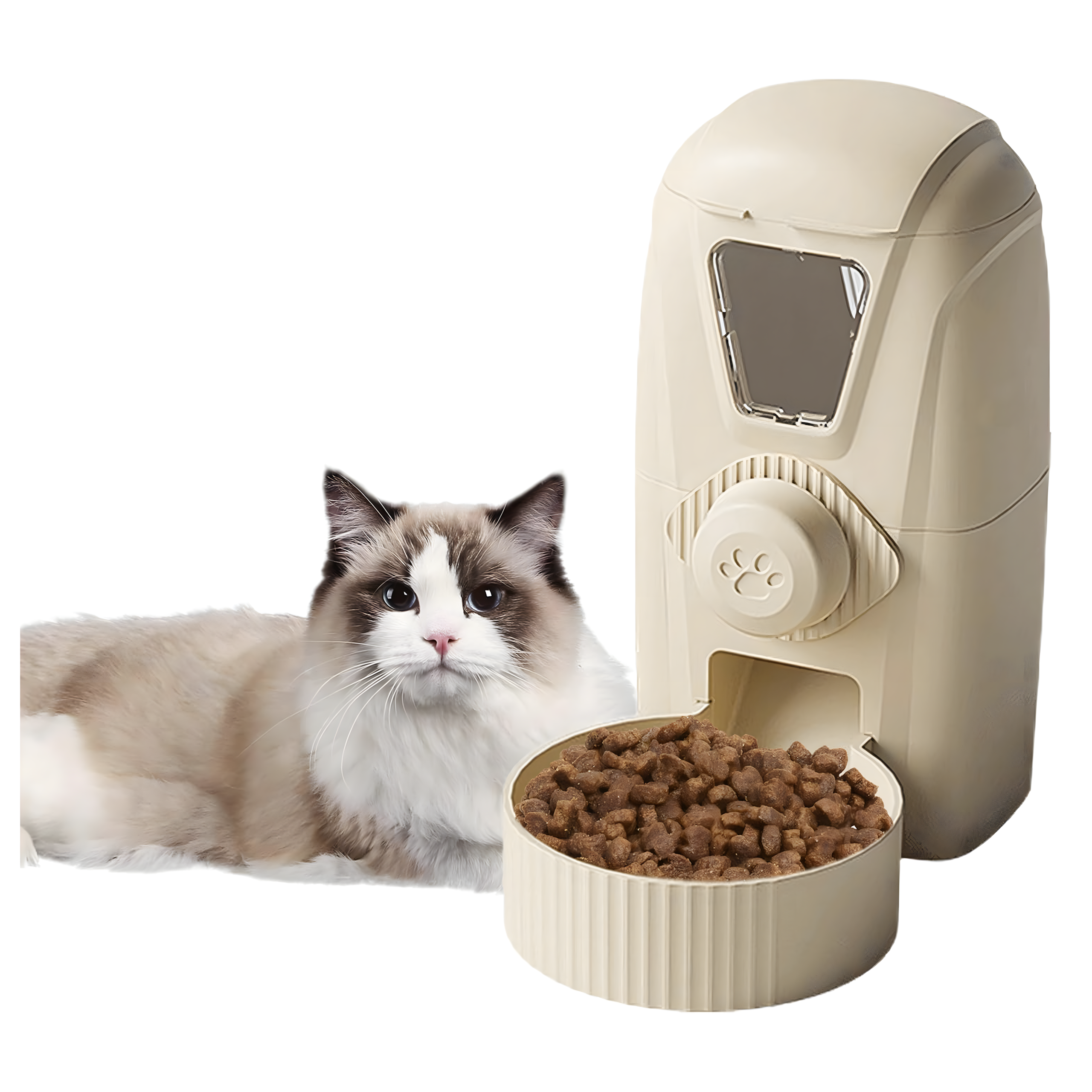 Automatyczny Dozownik Podajnik Karmy Wiszący Wody dla Królika PSa Kota 1L - obrazek 6