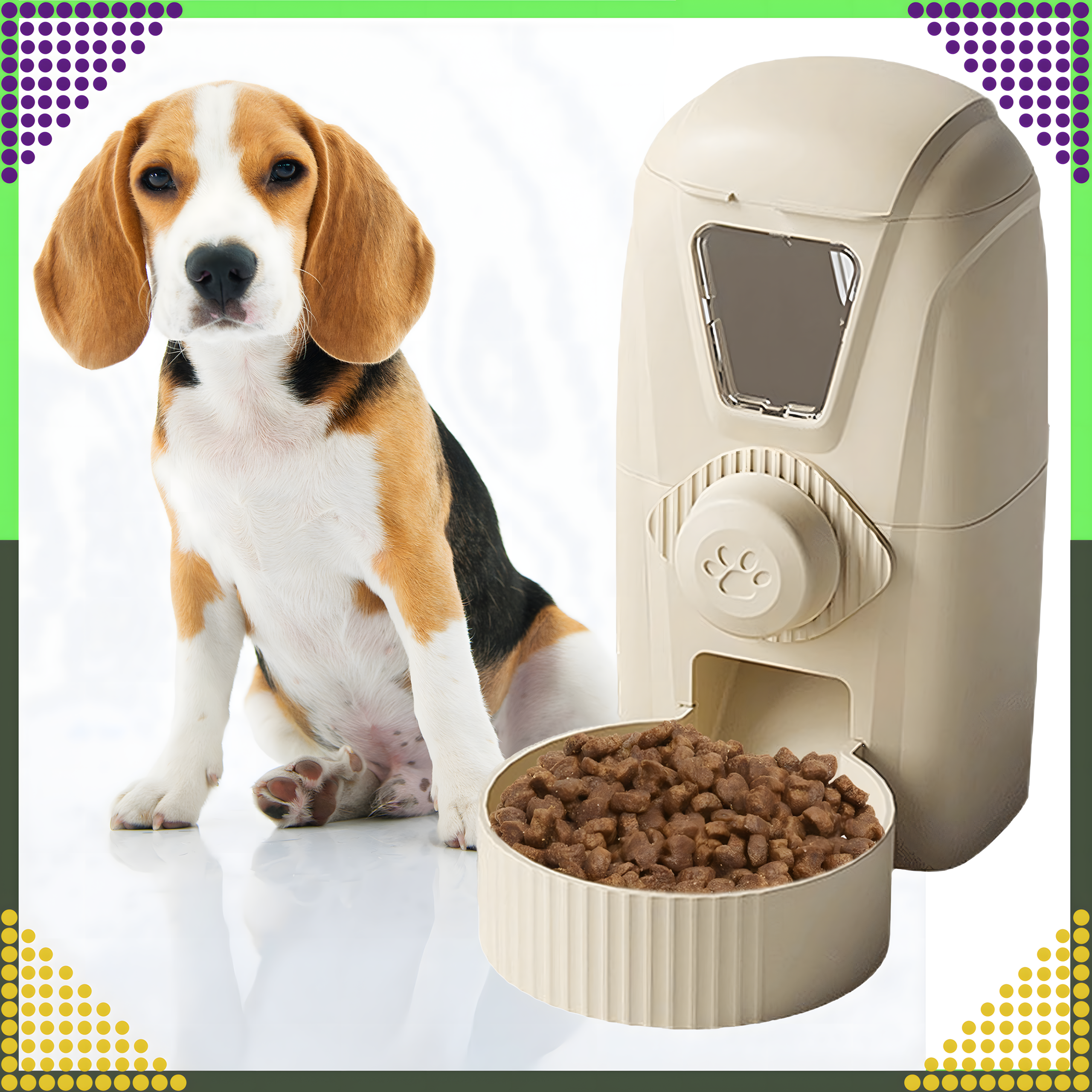 Automatyczny Dozownik Podajnik Karmy Wiszący Wody dla Królika PSa Kota 1L - obrazek 8