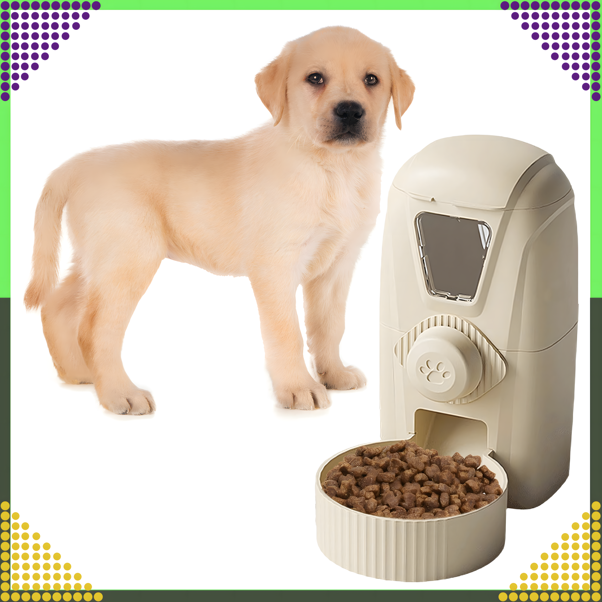 Automatyczny Dozownik Podajnik Karmy Wiszący Wody dla Królika PSa Kota 1L - obrazek 11