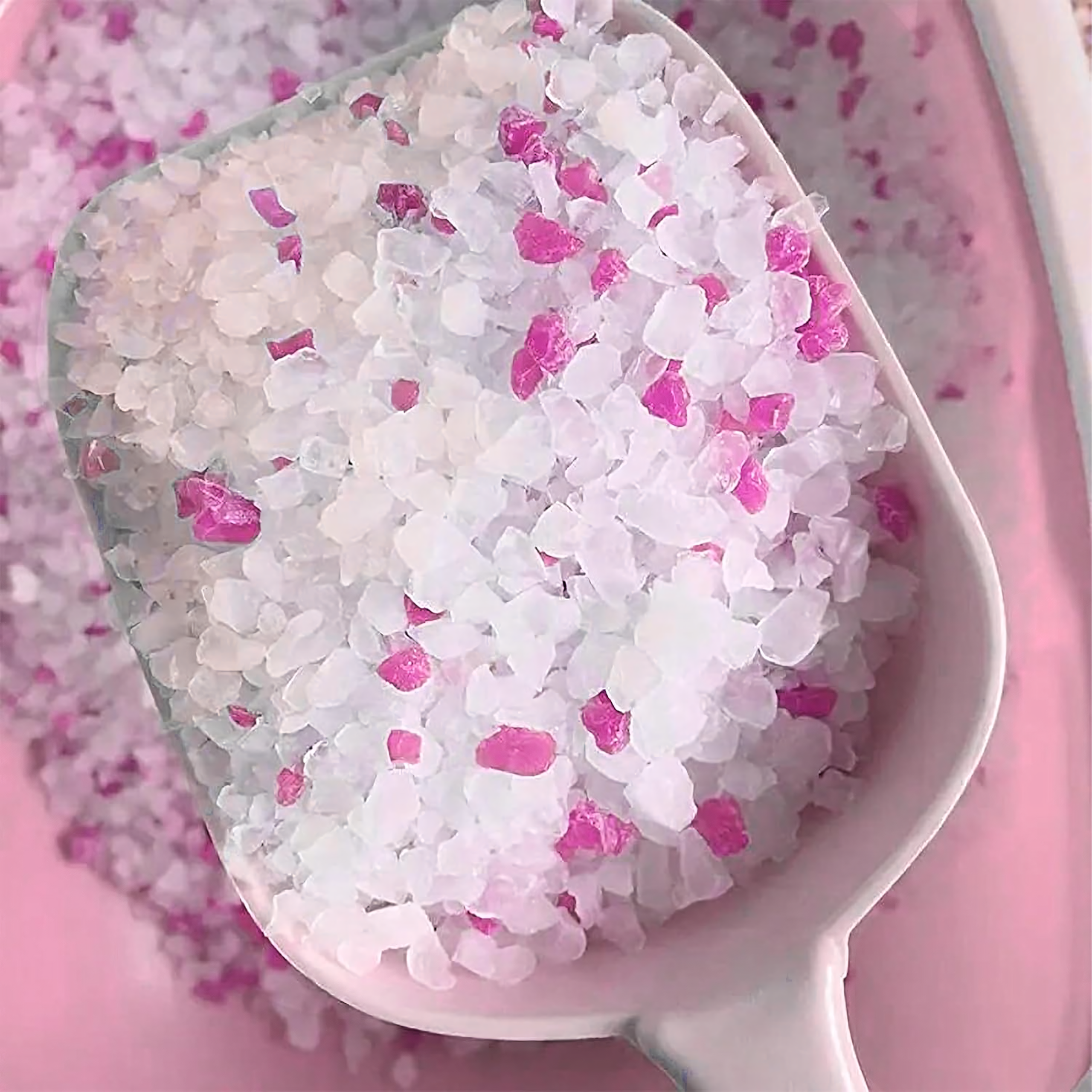 Żwirek Silikonowy dla Kota do Kuwety 1,5 kg Niezbrylający Bezpyłowy Wydajny - obrazek 5