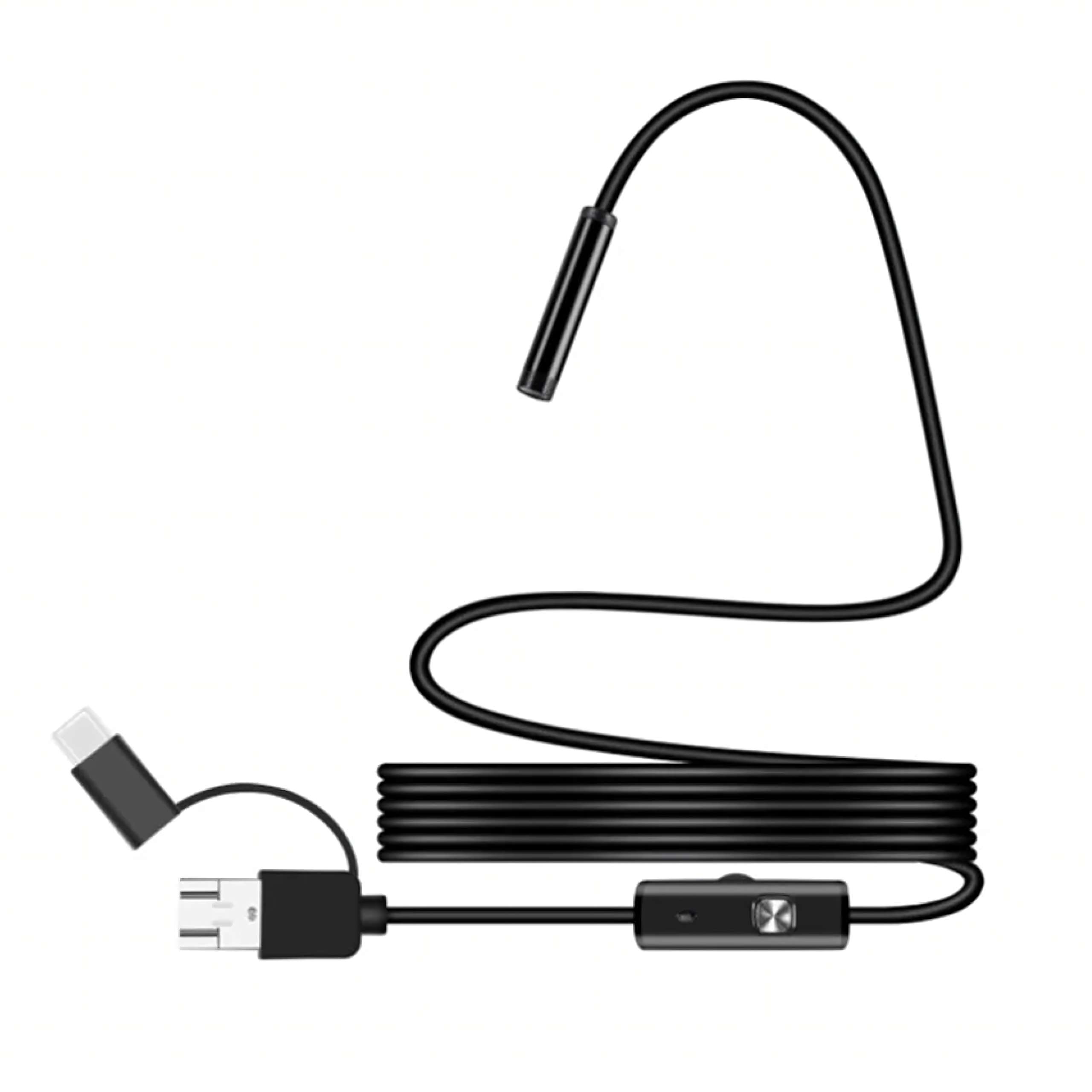 Kamera Endoskopowa Endoskop Inspekcyjna Giętka Led Usb 2m 5,5mm Wodoodporna - obrazek 9