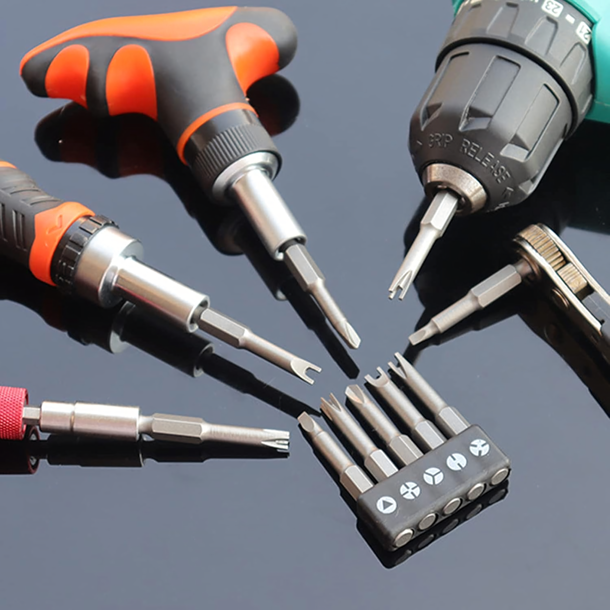 Zestaw 5 szt Bitów Wkrętaków Specjalistycznych Precyzyjnych Trójkątnych - obrazek 6