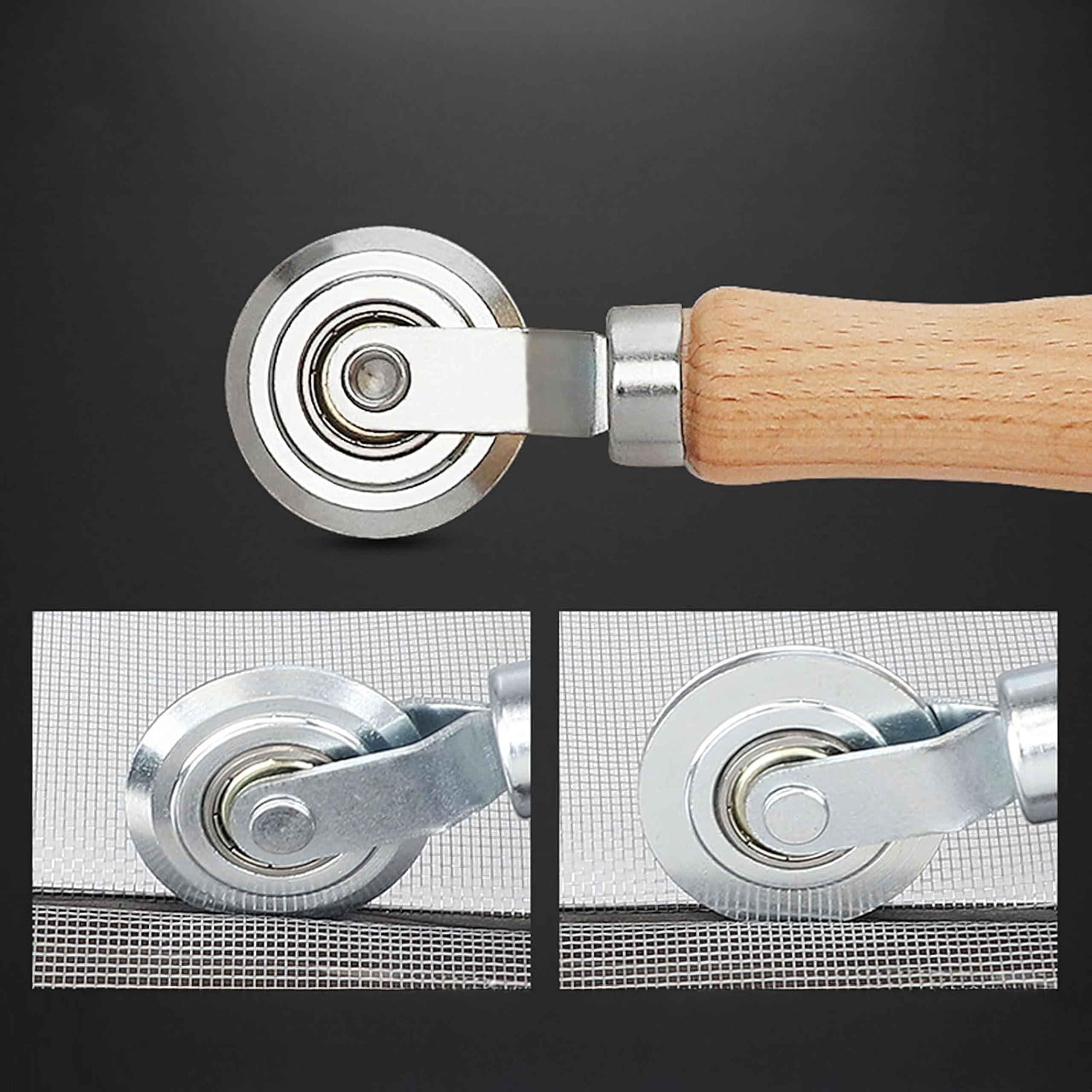 Radełko Rolka Wciskacz do Montażu Taśm Moskitier Uszczelek Ramkowych - obrazek 3