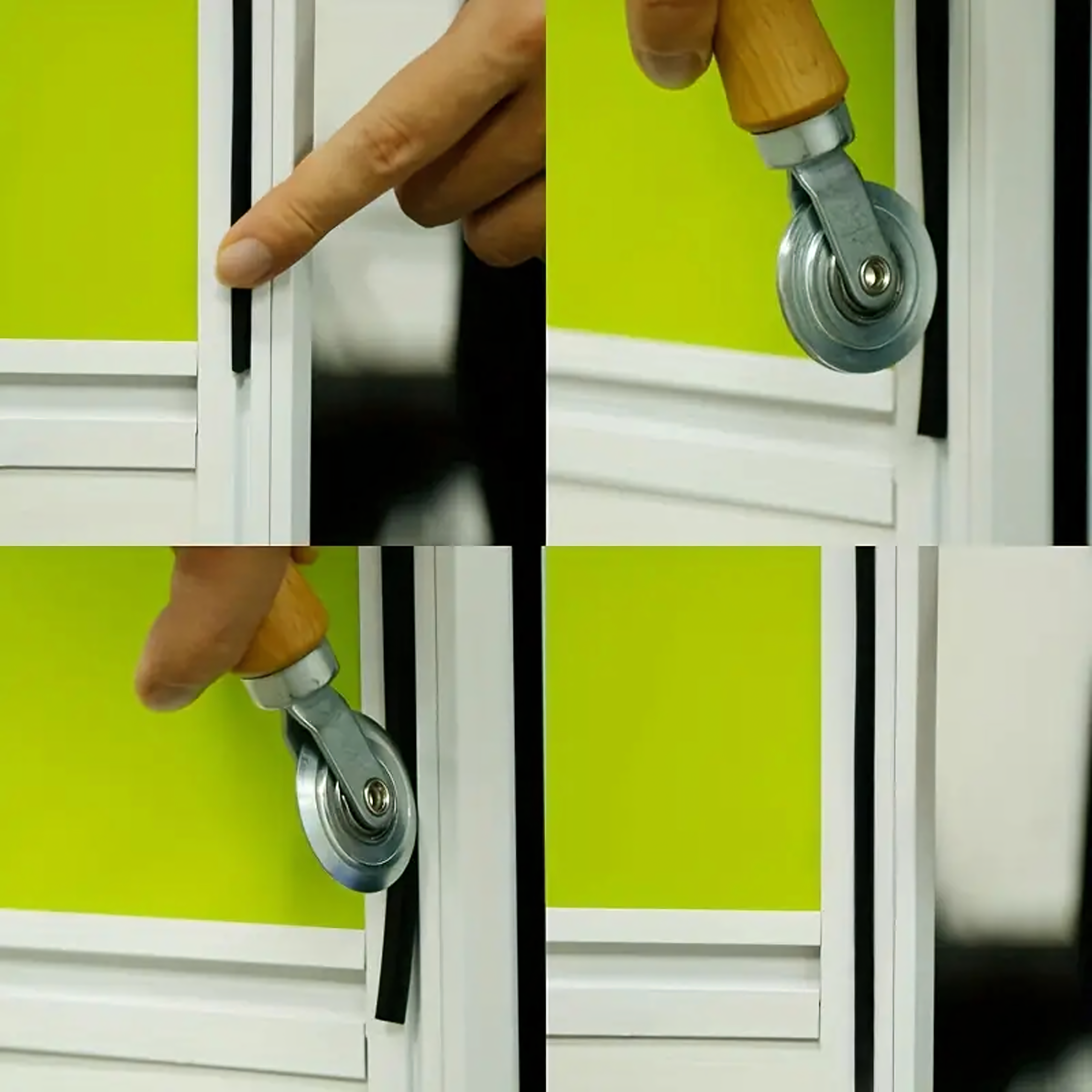 Radełko Rolka Wciskacz do Montażu Taśm Moskitier Uszczelek Ramkowych - obrazek 9