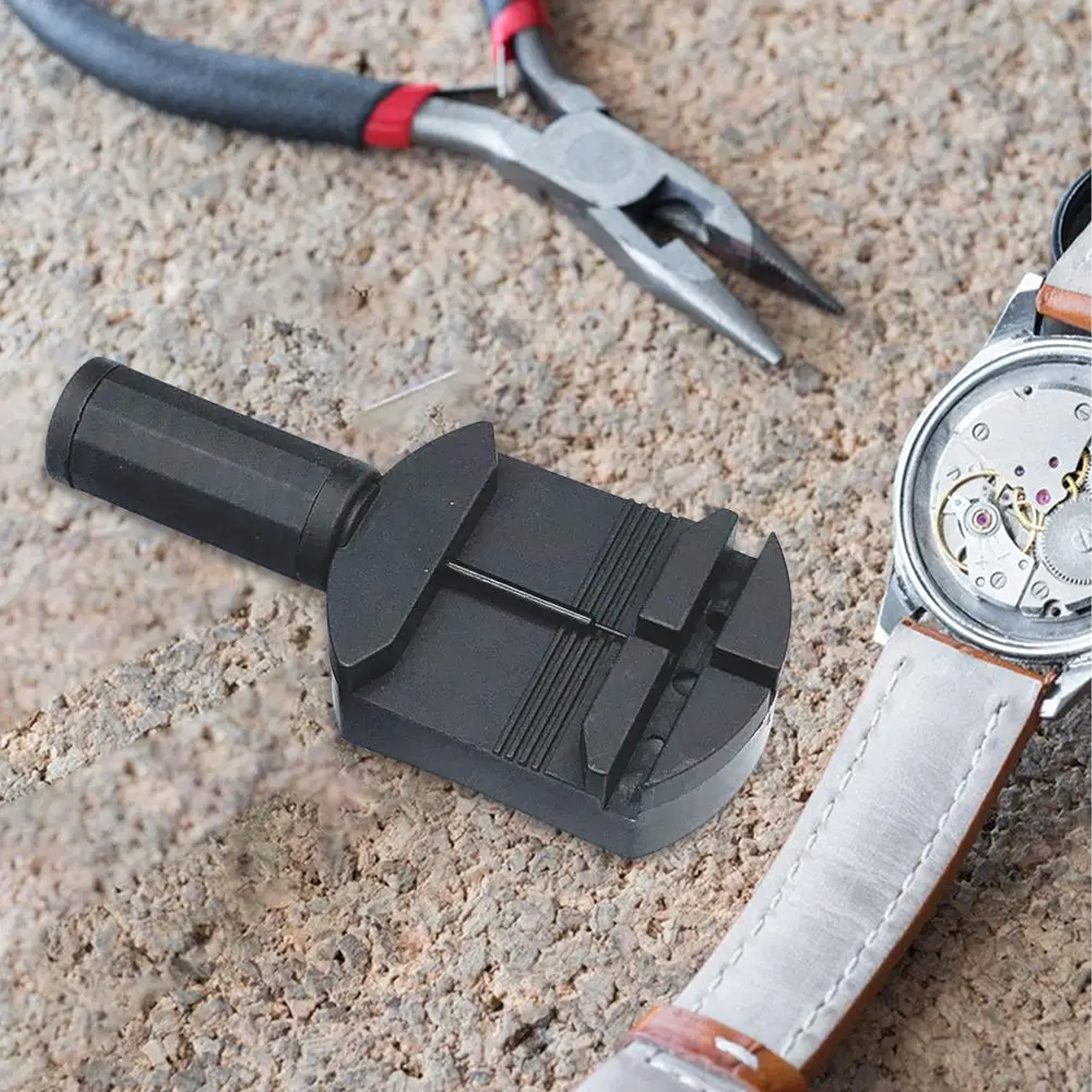 Narzędzie do Usuwania Skracania Regulacji Ogniw Zegarka Paska Bransoletek - obrazek 10