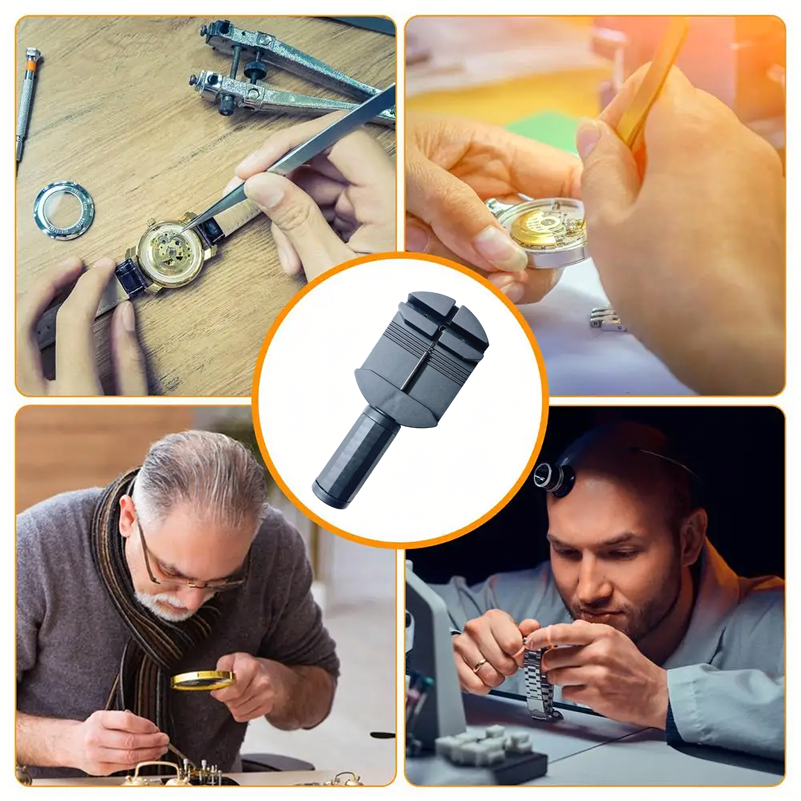 Narzędzie do Usuwania Skracania Regulacji Ogniw Zegarka Paska Bransoletek - obrazek 11