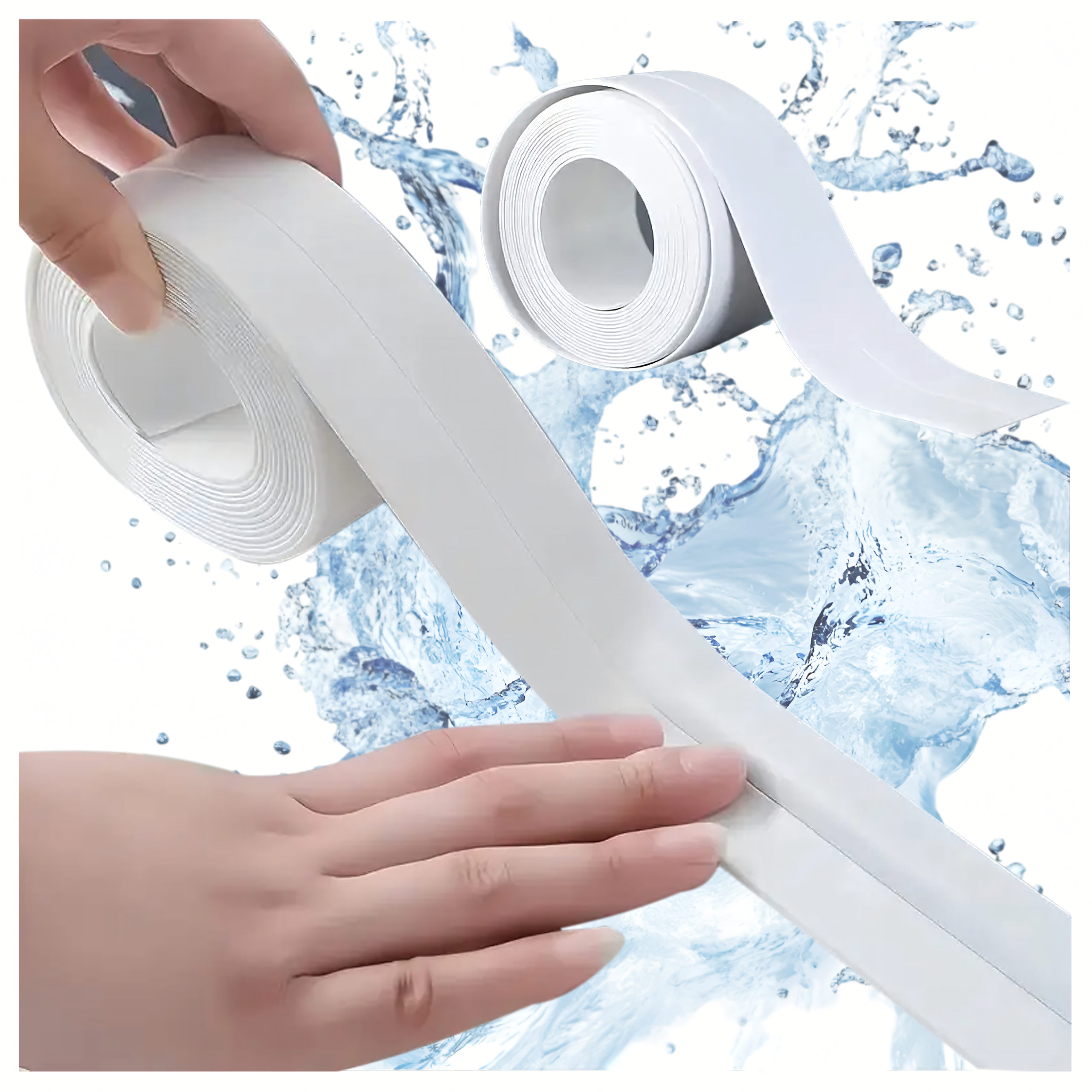 Taśma Wodoszczelna Uszczelniająca do Kuchni Łazienki Wanny 3,8 cm x 5 m - obrazek 10