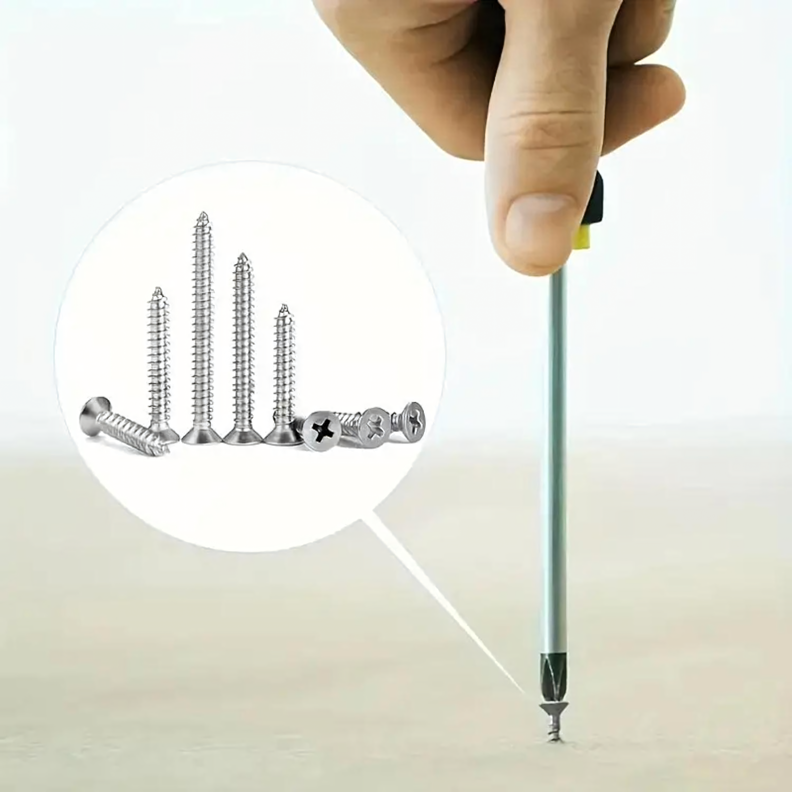 Zestaw Śrub Wkrętów Uniwersalnych M2 do Drewna Elektroniki Stal 800 szt - obrazek 7